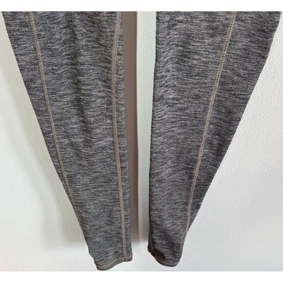 Athleta Womens Dark Heather Gray High Waist Leggings Size XXS Zipper Pockets - Picture 4 of 10